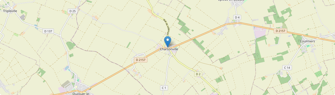 Charsonville - Carte