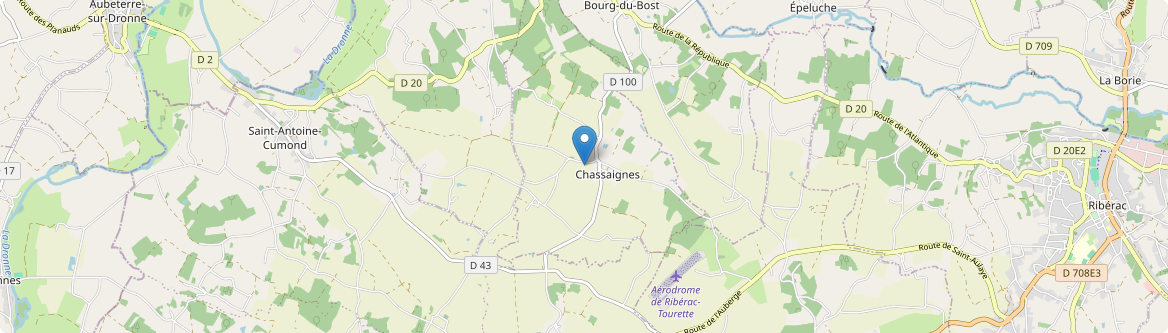 Chassaignes - Carte