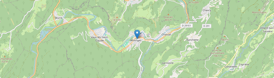 Chassal-Molinges - Carte