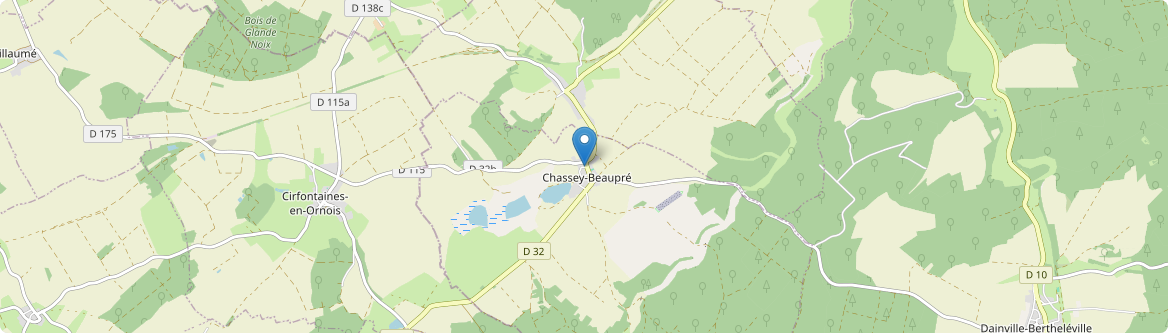 Chassey-Beaupré - Carte