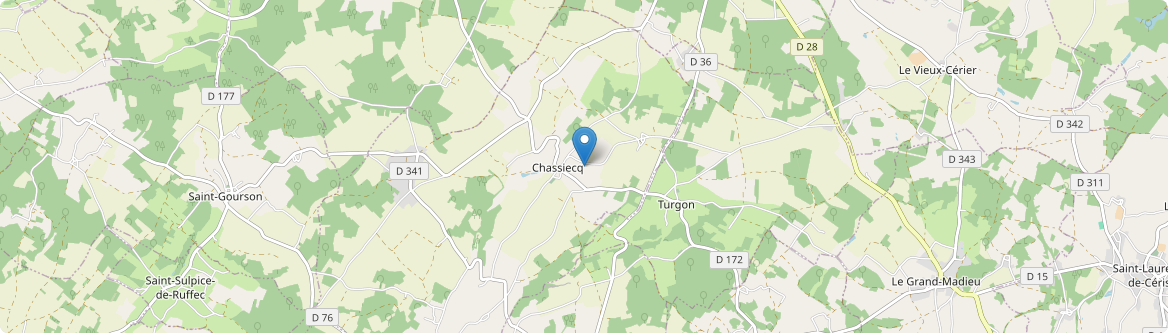 Chassiecq - Carte