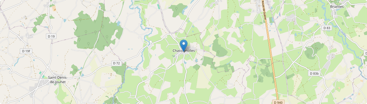 Chassignolles - Carte