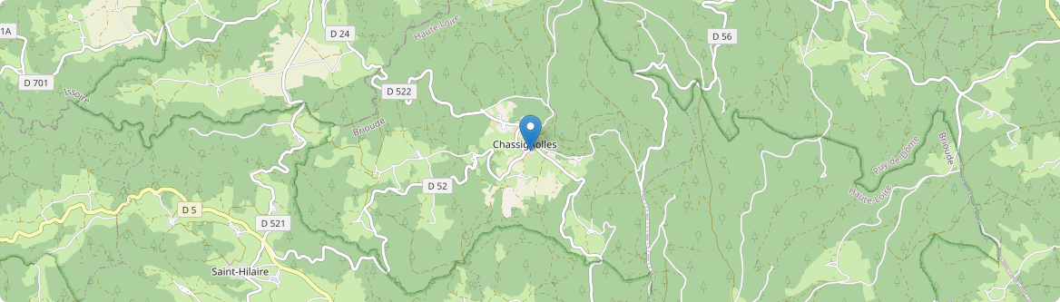 Chassignolles - Carte