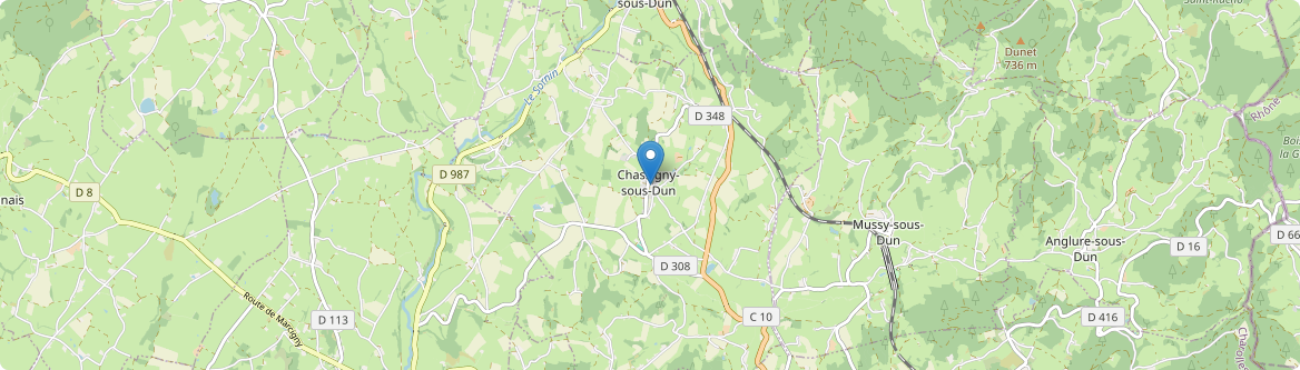 Chassigny-sous-Dun - Carte