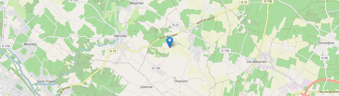 Chassors - Carte