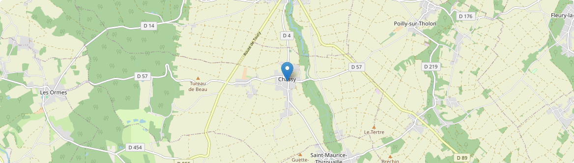 Chassy - Carte
