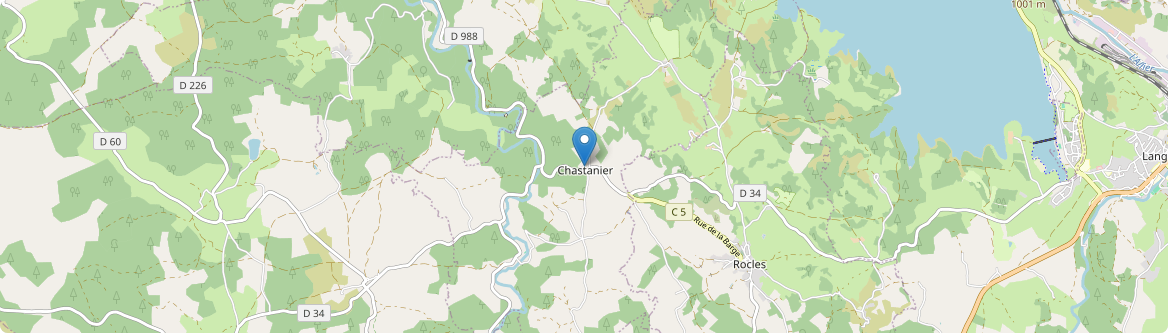 Chastanier - Carte
