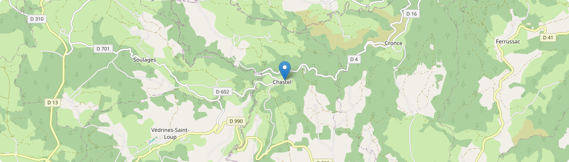 Chastel - Carte