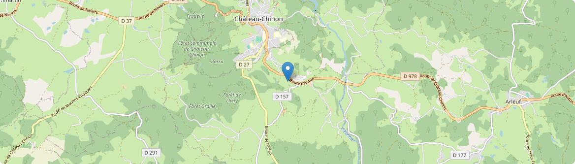 Château-Chinon (Campagne) - Carte