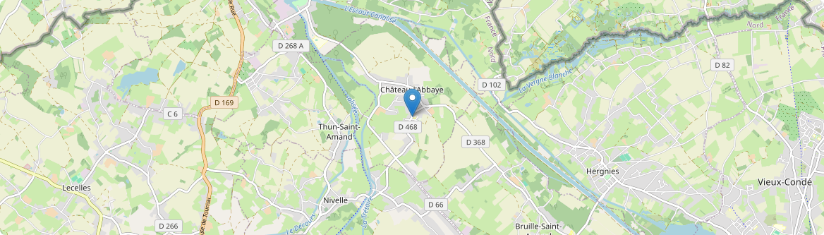 Château-l'Abbaye - Carte