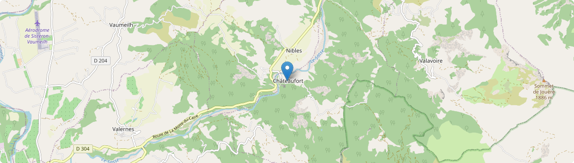 Châteaufort - Carte