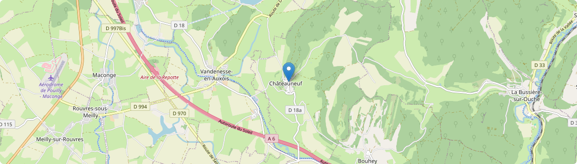 Châteauneuf - Carte