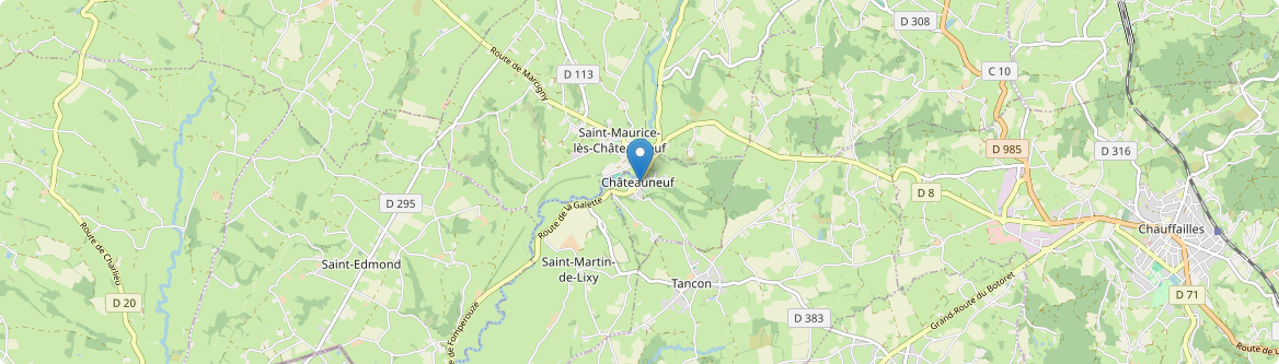 Châteauneuf - Carte