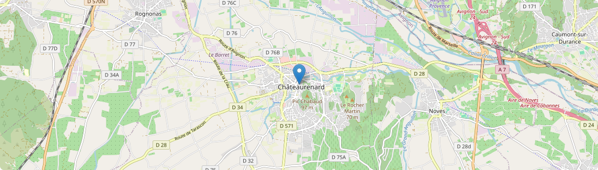 Châteaurenard - Carte