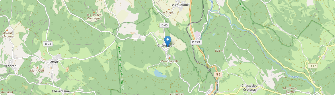 Châtelneuf - Carte