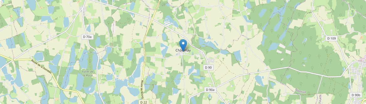 Châtenay - Carte