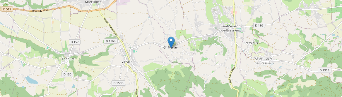Châtenay - Carte