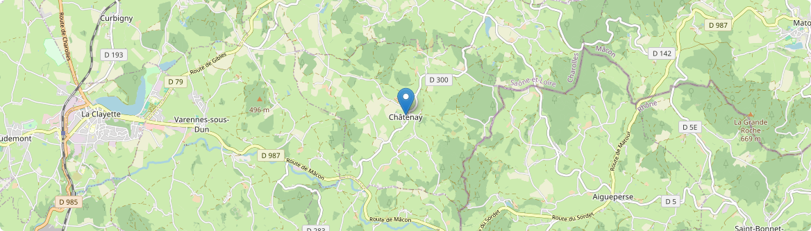 Châtenay - Carte