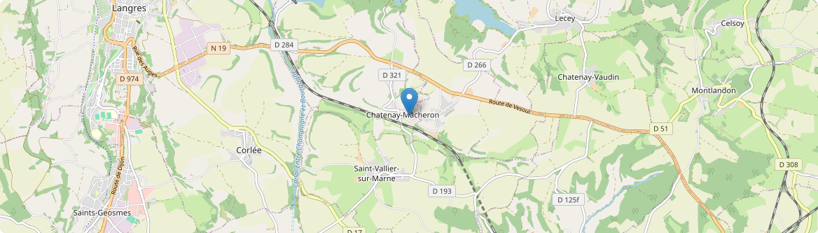 Chatenay-Mâcheron - Carte