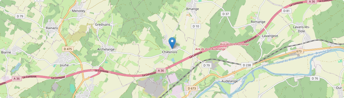 Châtenois - Carte