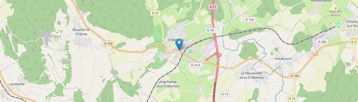 Châtenois - Carte
