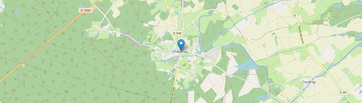 Châtenoy - Carte