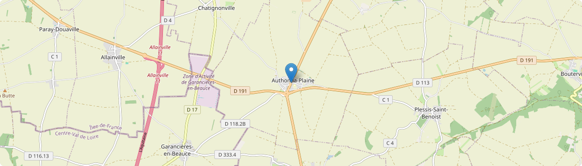 Chatignonville - Carte