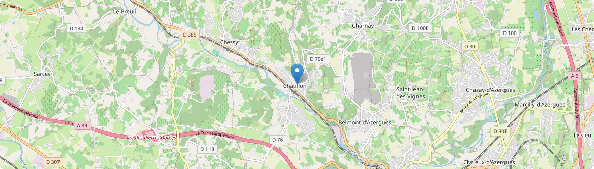 Châtillon - Carte