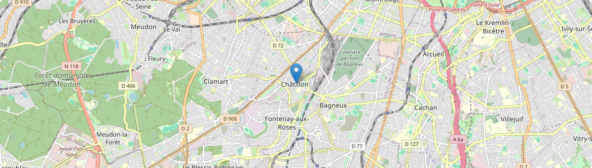 Châtillon - Carte
