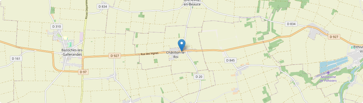 Châtillon-le-Roi - Carte