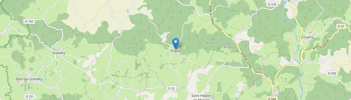 Châtin - Carte