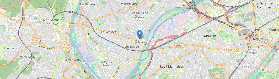 Chatou - Carte