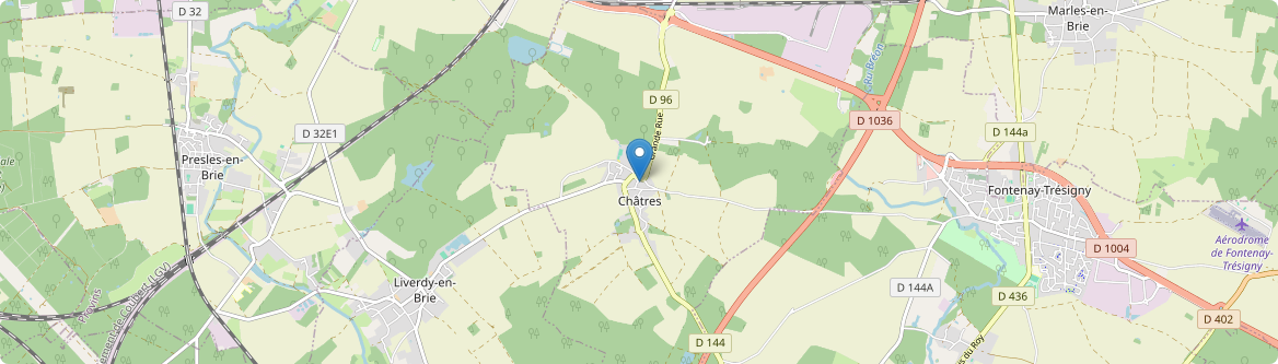 Châtres - Carte