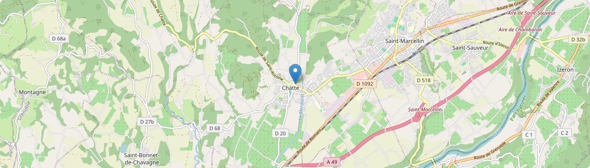 Chatte - Carte