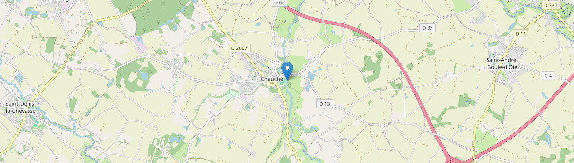 Chauché - Carte