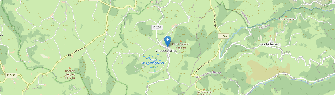 Chaudeyrolles - Carte