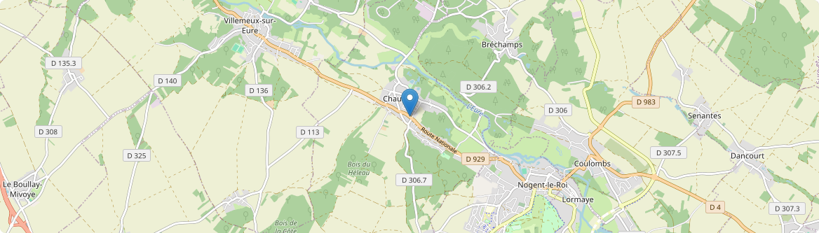 Chaudon - Carte