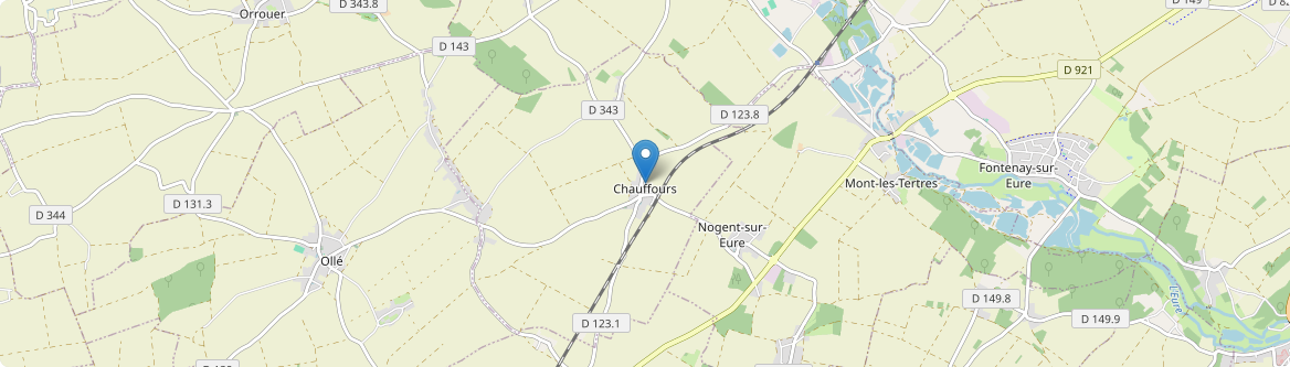 Chauffours - Carte