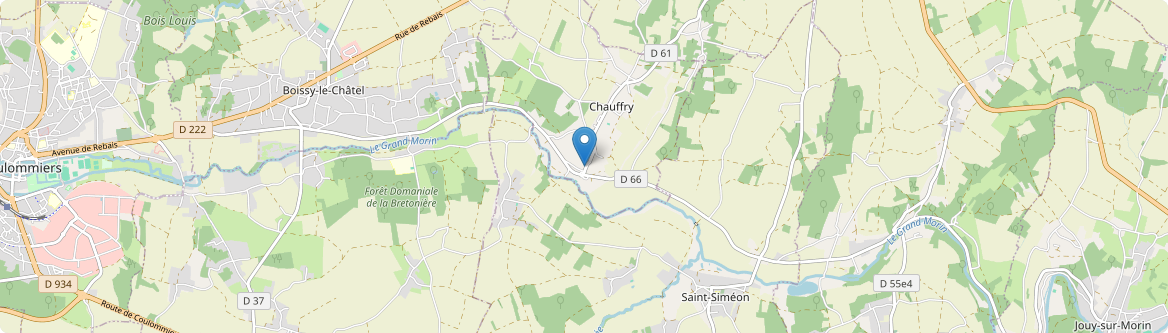 Chauffry - Carte