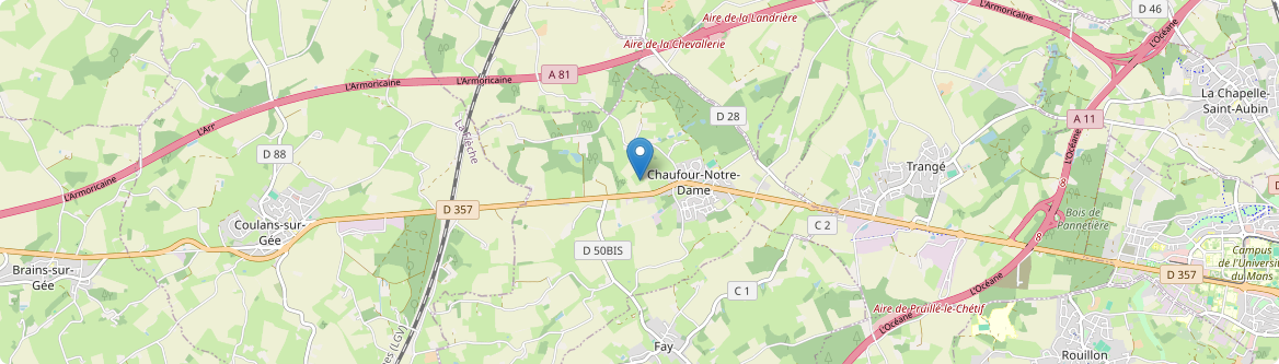 Chaufour-Notre-Dame - Carte