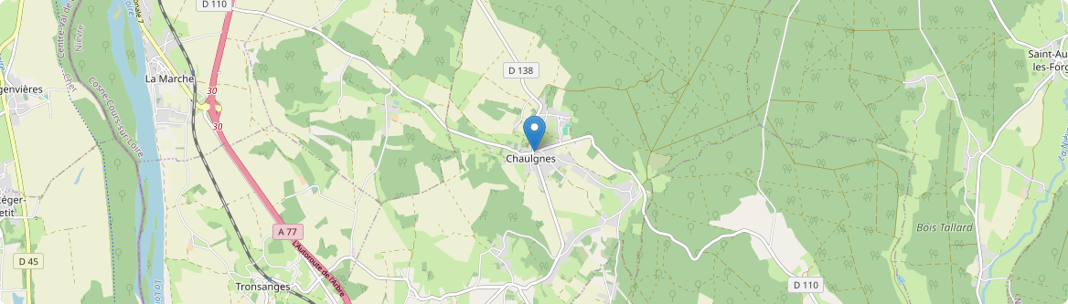 Chaulgnes - Carte