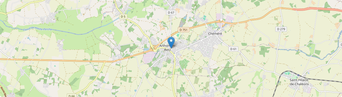 Chaumes-en-Retz - Carte