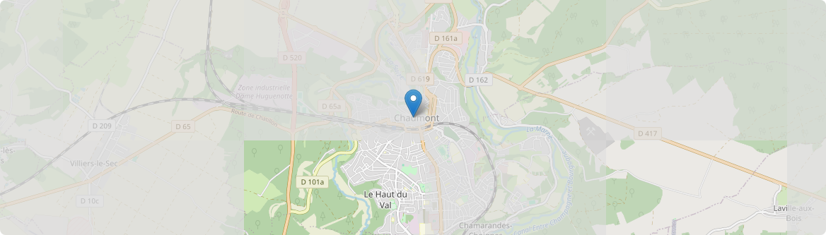 Chaumont - Carte