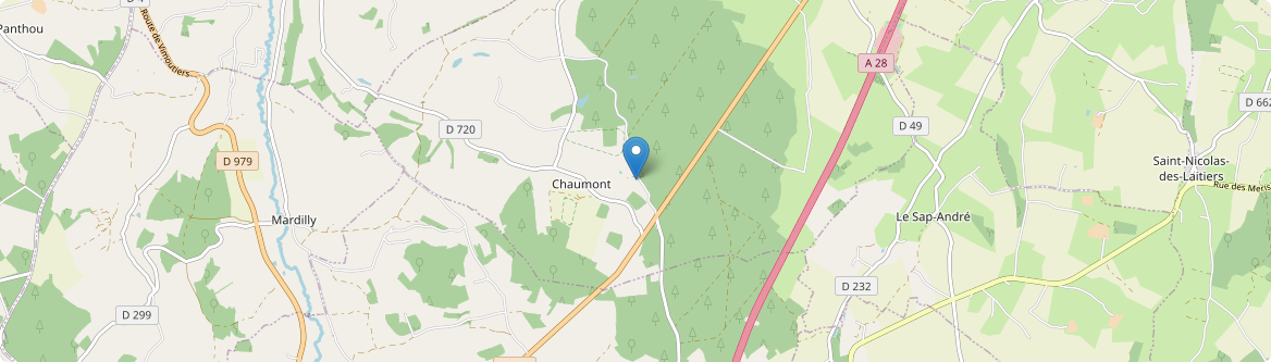 Chaumont - Carte