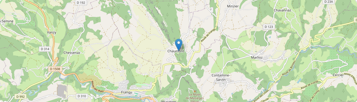 Chaumont - Carte