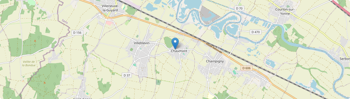 Chaumont - Carte