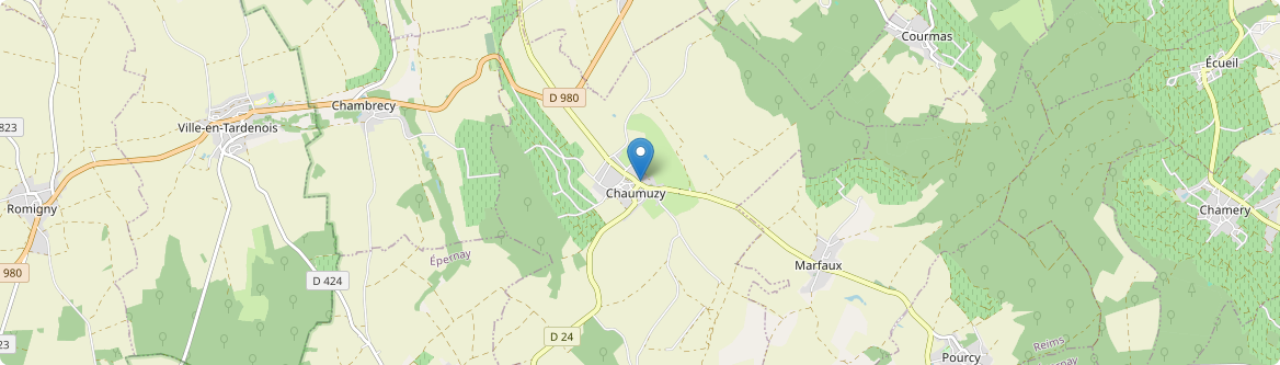 Chaumuzy - Carte