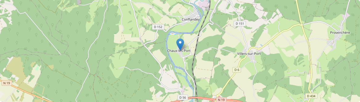 Chaux-lès-Port - Carte