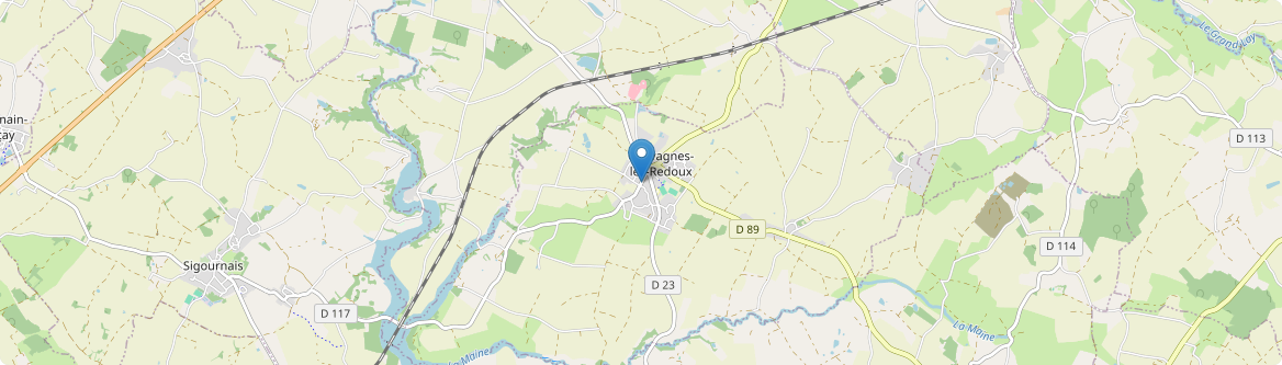Chavagnes-les-Redoux - Carte