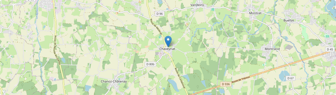 Chaveyriat - Carte